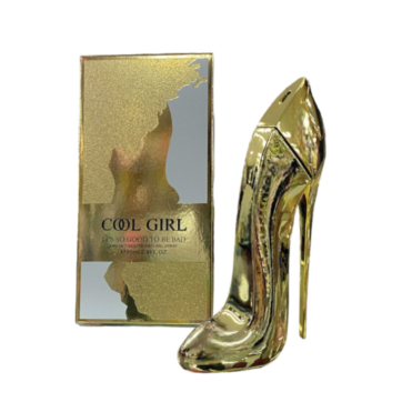 Perfume Onlyou Zapato Dorado B862-10